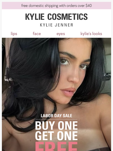 kyliecosmetics newsletter: one lip kit is NEVER enough 💓 💓