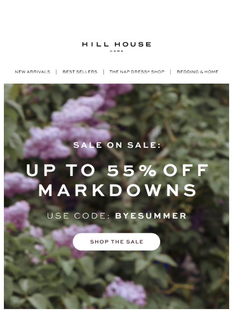 hillhousehome newsletter: Up to 55% Off Markdowns