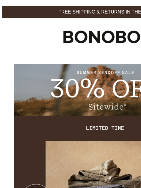 bonobos newsletter: 30% Off Pants in New Colors