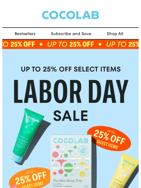 cocolab newsletter: Bundle. Stack. Save.