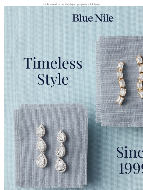 bluenile newsletter: Up to 40% Off* Select Earrings at the Anniversary ...