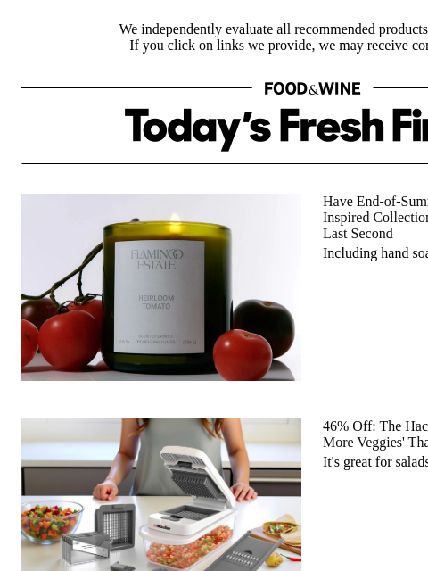 foodandwine newsletter: Chop, Chop: This 46%-Off Hack Helps Shoppers 'Eat ...