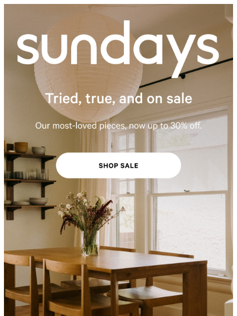 sundays-company newsletter: Everyone loves these