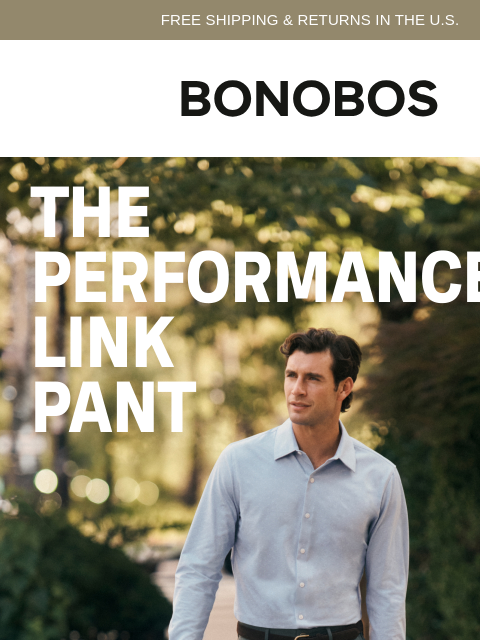 bonobos newsletter: Smart Guys Get Smart Pants