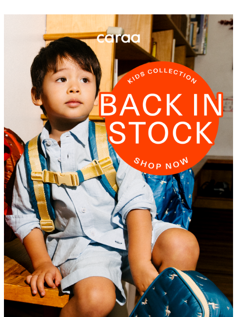 caraa newsletter: The Kids Collection Is Back