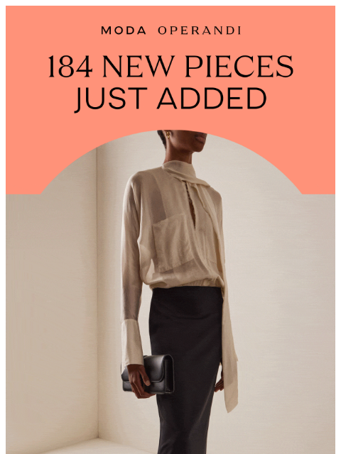 modaoperandi newsletter: NEW this week