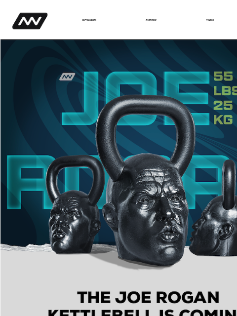 Level up your workouts with powerful exercise tips and techniques—get ready to move, sweat, and achieve your fitness goals! SUPPLEMENTS NUTRITION FITNESS APPAREL The Joe Rogan Kettlebell Is Coming Joe