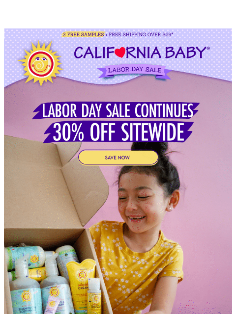 californiababy newsletter: Don’t Miss Out - 30% Off Everything!