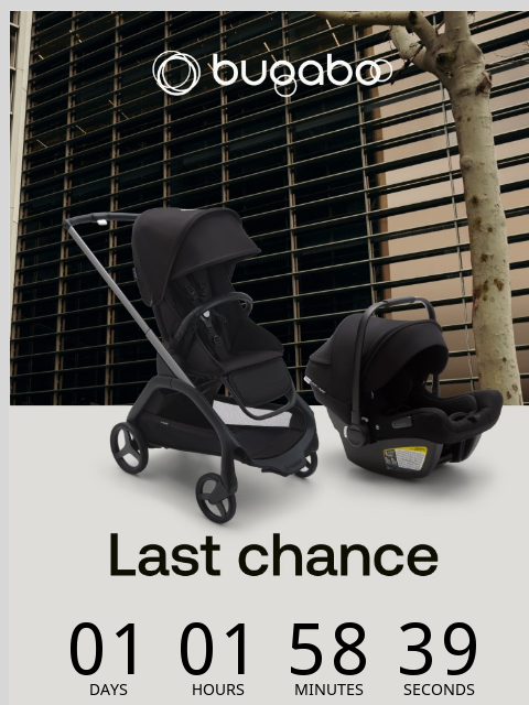 bugaboo newsletter: Last chance for up to $300+ OFF