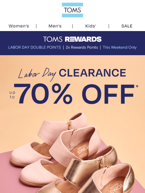 toms newsletter: The Chic, Comfy Milan Heel Is on Sale!