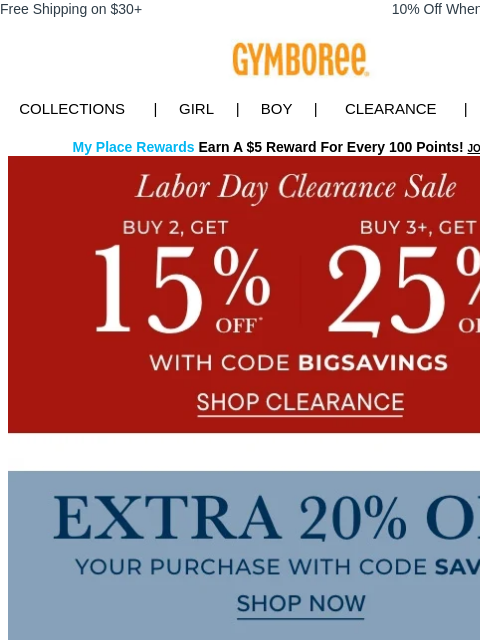 gymboree newsletter: Your New Fave Looks Around the Clock ⏰