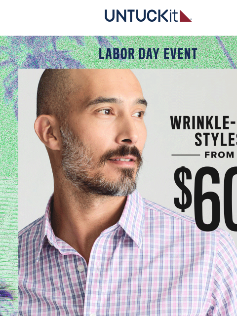 untuckit newsletter: 🇺🇸 Labor Day Sitewide Sale!