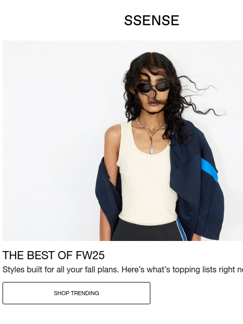 ssense newsletter: This Week’s Bestsellers