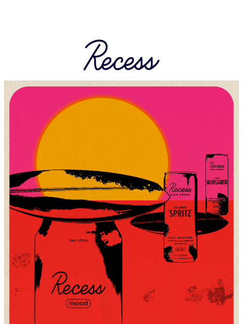 takearecess newsletter: summer doesn’t have to end 🌅