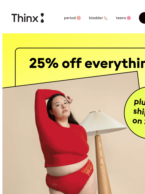 shethinx newsletter: Dive into free shipping 🤿