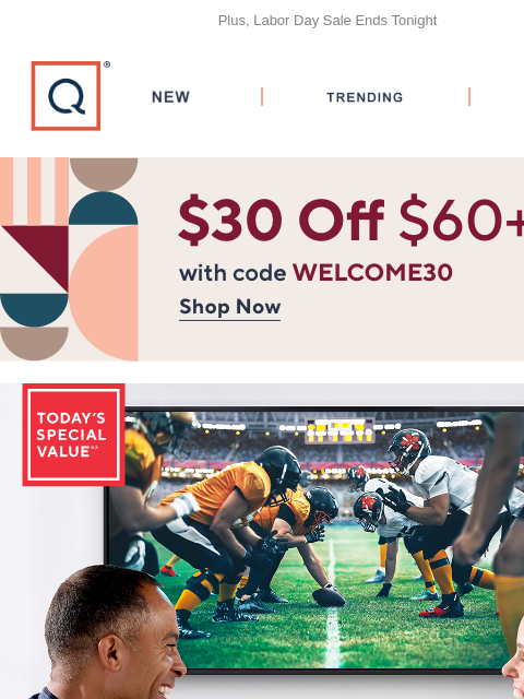 qvcemail newsletter: Lowest Price! Samsung Smart TV