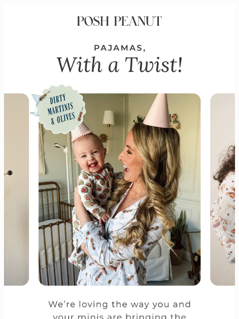 poshpeanut newsletter: 🫒🍹This Collection Looks Good On You