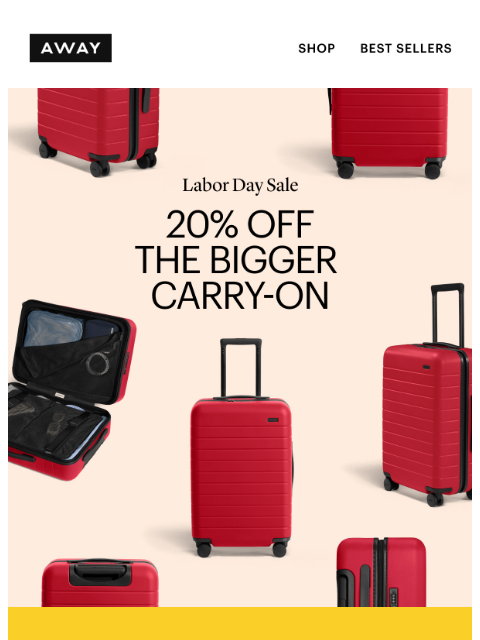 awaytravel newsletter: The big one: Our Labor Day Sale is here