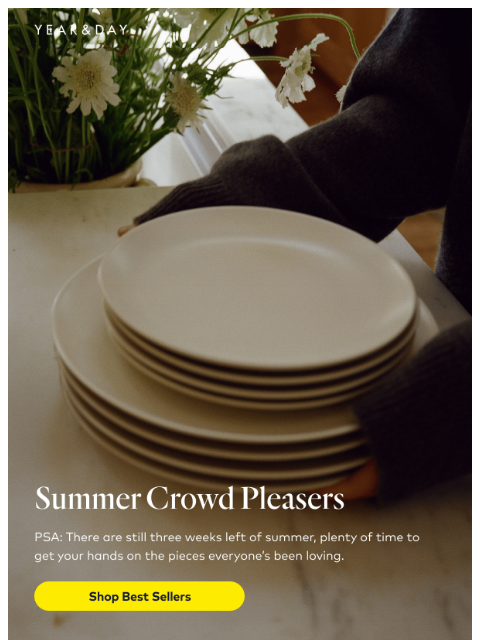 yearandday newsletter: Summer’s greatest hits