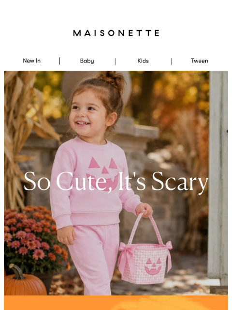 maisonette newsletter: The Boo Basket Is Back 👻