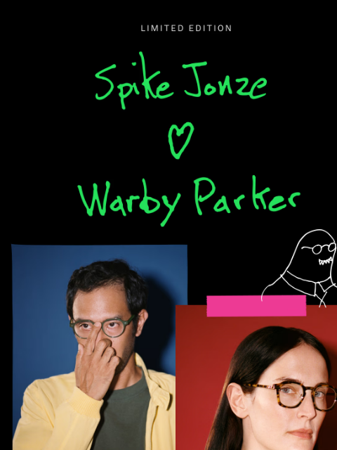 warbyparker newsletter: A new release from Spike Jonze