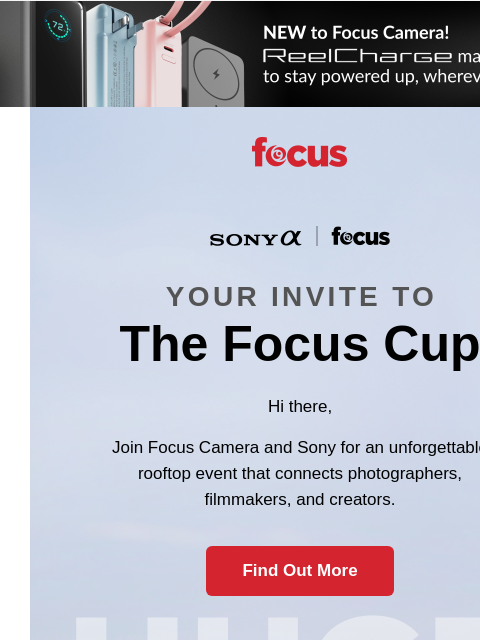 focuscamera newsletter: The Focus Cup is coming to Brooklyn