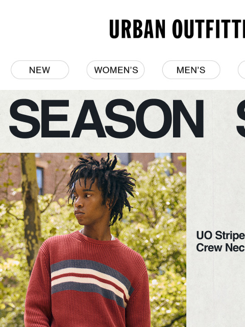urbanoutfitters newsletter: Sweater weather is so back →