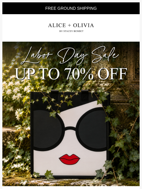 aliceandolivia newsletter: The LDW Sale: UP TO 70% OFF!