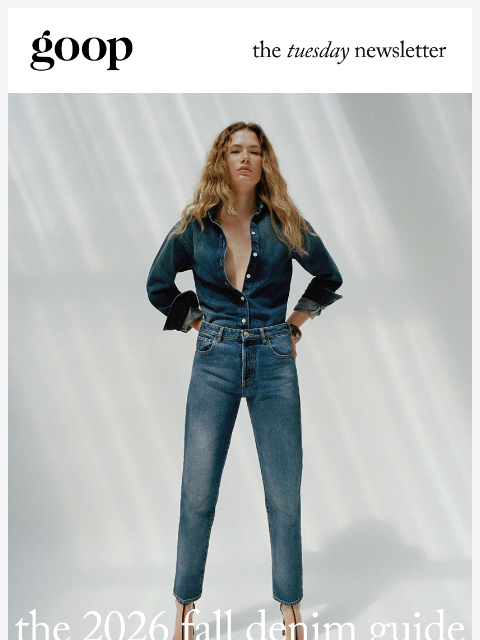 goop newsletter: the Tuesday newsletter