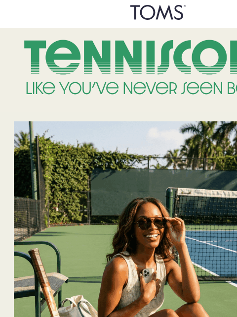 toms newsletter: The Reviews Are In: Love All 🎾