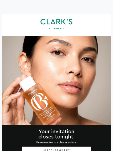 clarksbotanicals newsletter: Your VIP 25% Access Ends Tonight