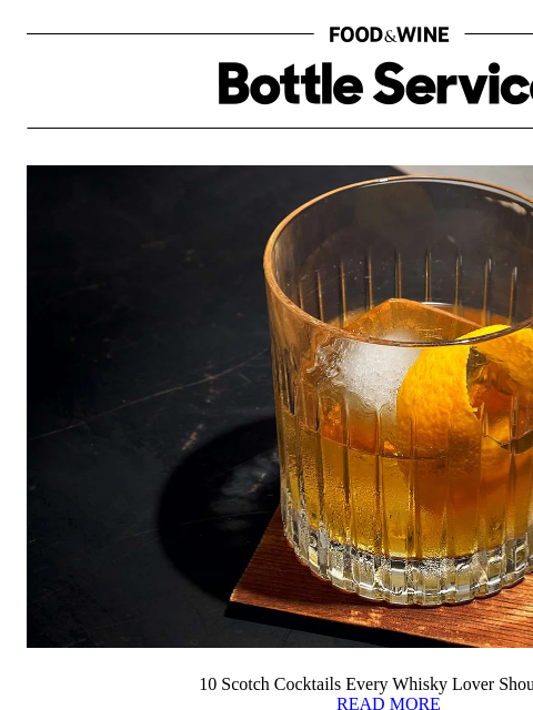 foodandwine newsletter: 10 Scotch Cocktails Every Whisky Lover Should Try