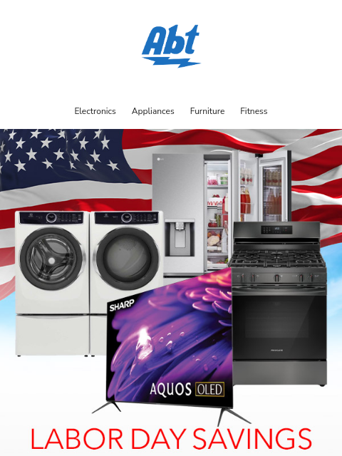 Abt Labor Day sale ends at midnight. Save hundreds on appliances, TVs, mattresses, speakers and more. ‌ ‌ ‌ ‌ ‌ ‌ ‌ ‌ ‌ ‌ ‌ ‌ ‌ ‌ ‌ ‌ ‌ ‌ ‌ ‌ ‌ ‌ ‌ ‌ ‌ ‌ ‌ ‌ ‌ ‌ ‌ ‌ ‌ ‌ ‌ ‌ ‌ ‌ ‌ ‌ ‌ ‌ ‌ ‌ ‌ ‌ ‌ ‌ Abt