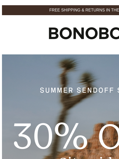bonobos newsletter: Don’t Miss up to 70% Off Sale Styles