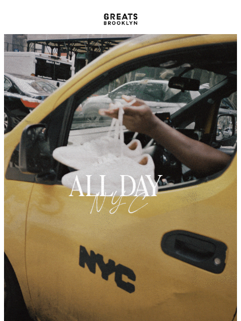 greatsbrand newsletter: All Day NYC, All Day GREATS