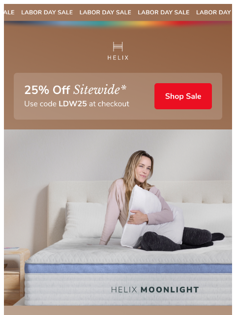 helixsleep newsletter: It's not too late to save big!