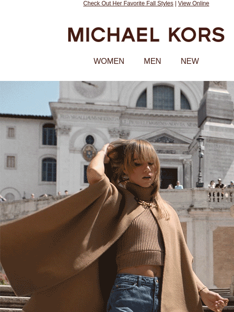 michaelkorsmail newsletter: Just Arrived: Suki's Style Diary