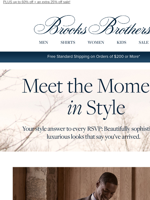 brooksbrothers newsletter: For every invitation: the season’s new occasion st...