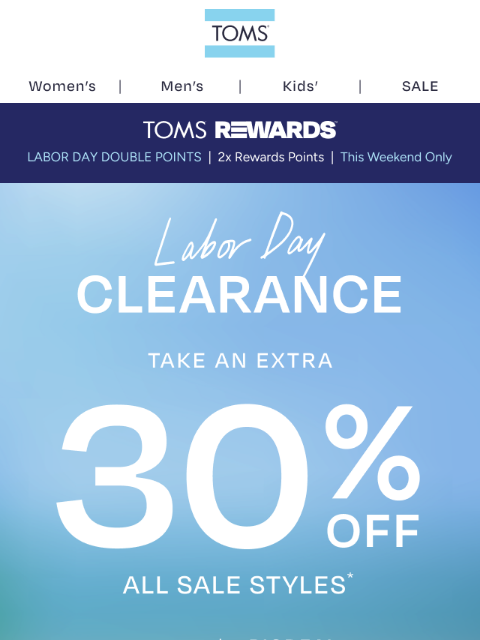 toms newsletter: Take an Extra 30% Off Sale Boots