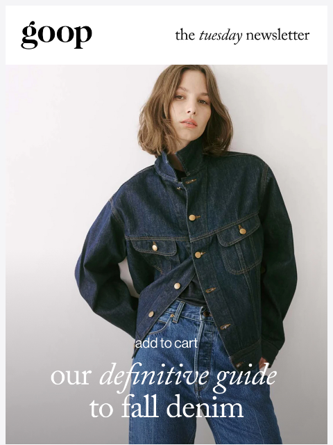 goop newsletter: the Tuesday newsletter