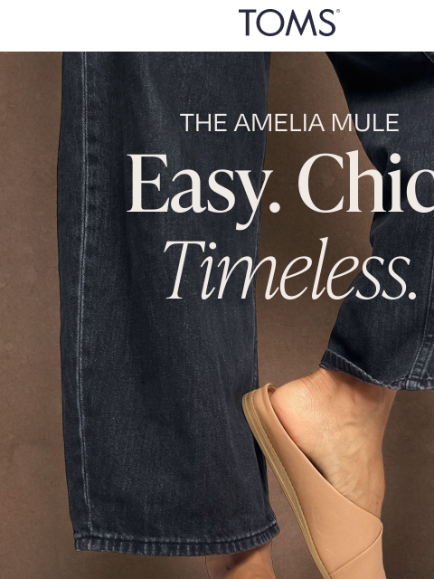 toms newsletter: How to Style the Amelia Mule