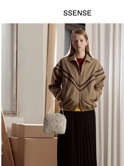 ssense newsletter: Touch Base With the Finer Things