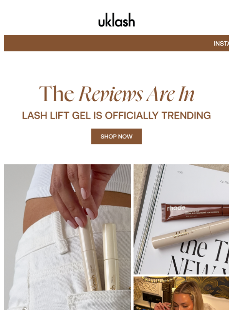 uklash newsletter: Noticed something trending? 👀