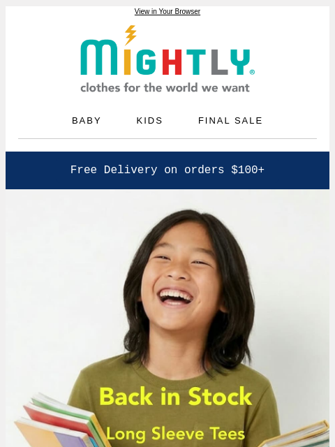 mightly newsletter: Your Favorites Are Back ‼️