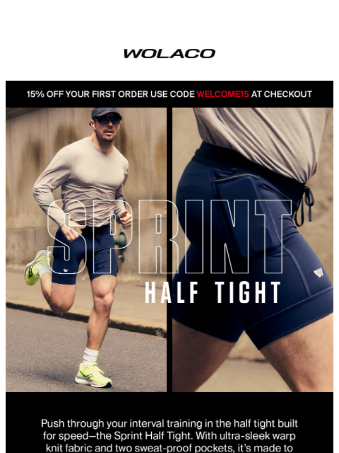 wolaco newsletter: These half tights absolutely crush the competition