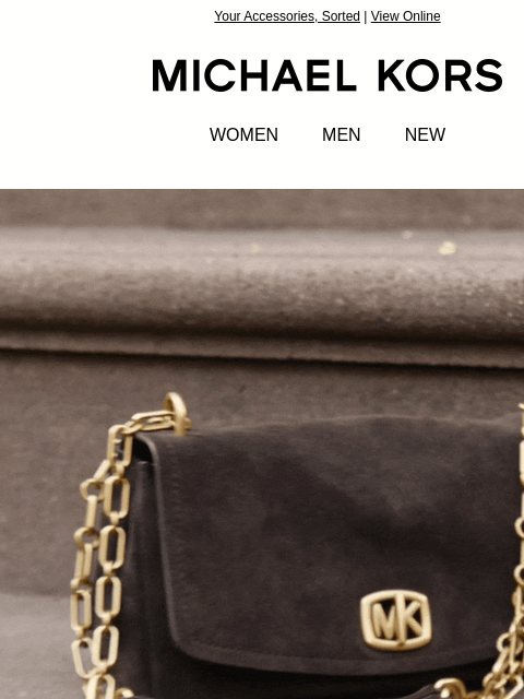 michaelkorsmail newsletter: Welcome To Suede Season