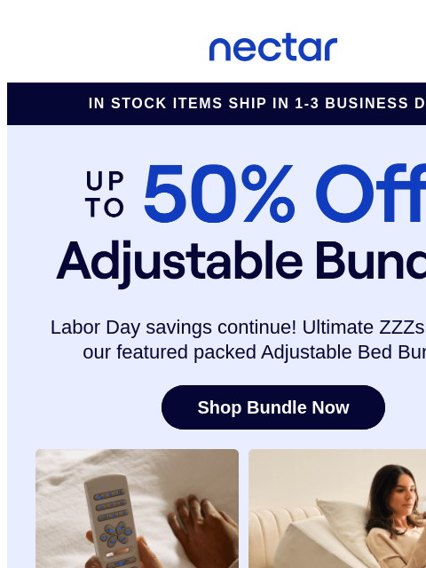 There's still time! Discover America's most awarded mattress brand. What's not to love about our best-selling bundle? Includes: bed, adjustable base, pillow(s), sheet set & more.*