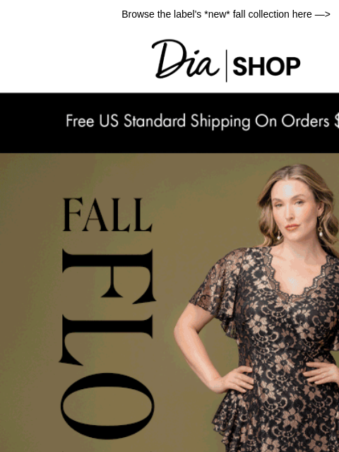 dia newsletter: Trending: Fall Florals Feat. Kiyonna 🌻​