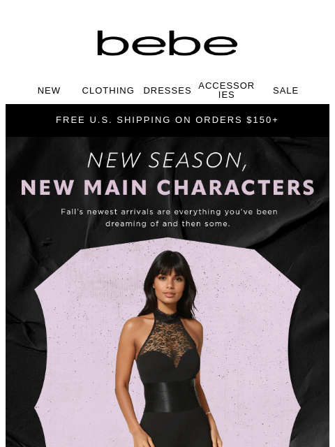 bebe newsletter: Fresh Fall Fits Just Dropped