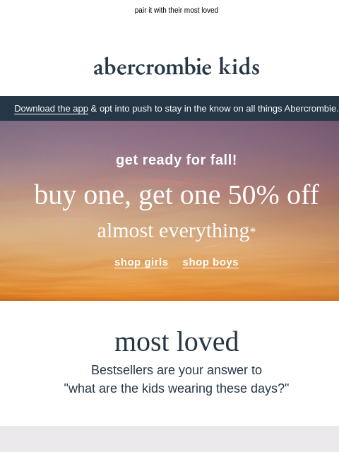 abercrombie newsletter: up to 40% OFF dresses starts now